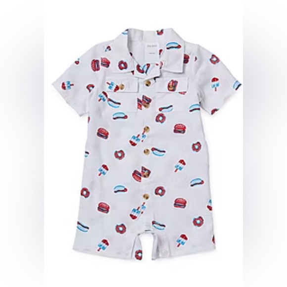 okie dokie Other - Okie Dokie Short Sleeve Romper